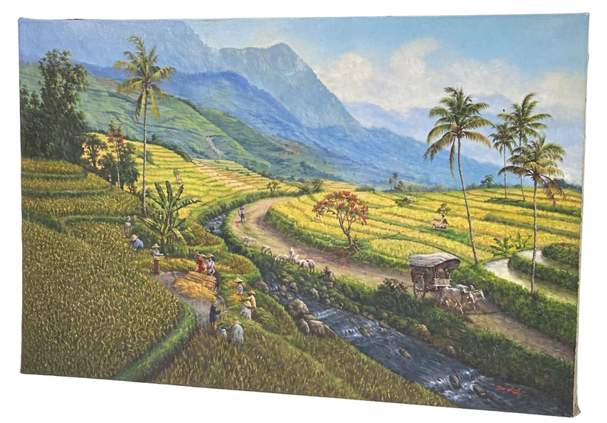 Custom Canvas Frame - lukisan kanvas