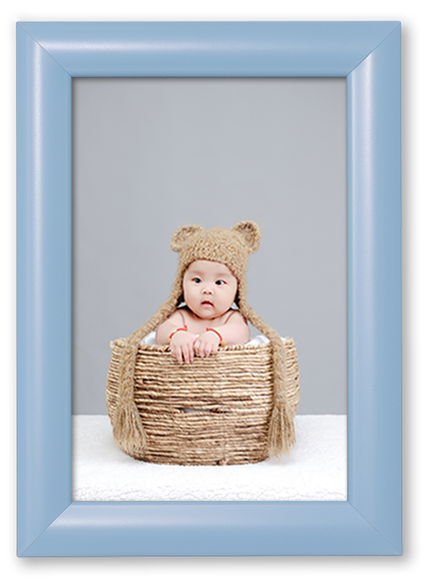 Frame 4R + Cetak Foto - Biru